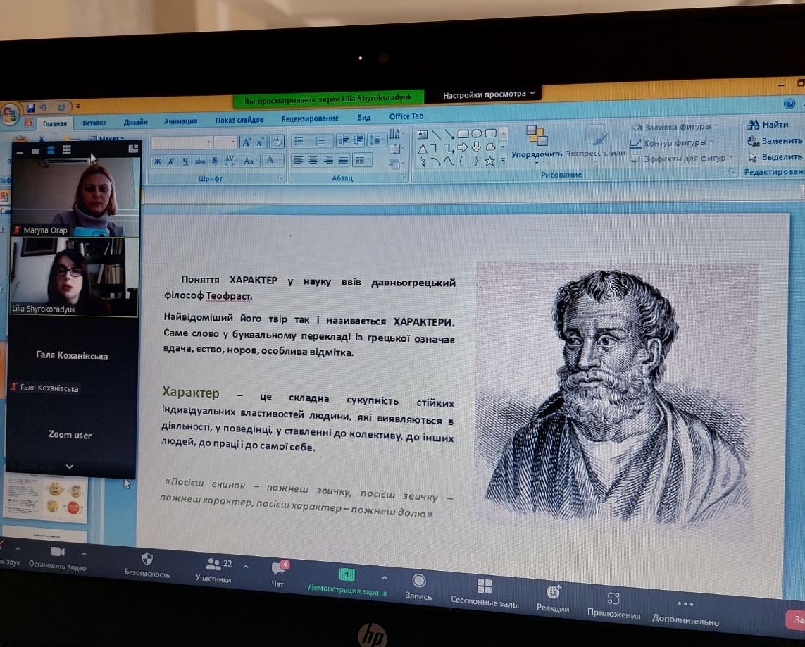 Поняття характеру